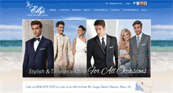 Desktop Screenshot of ellysformalwear.com